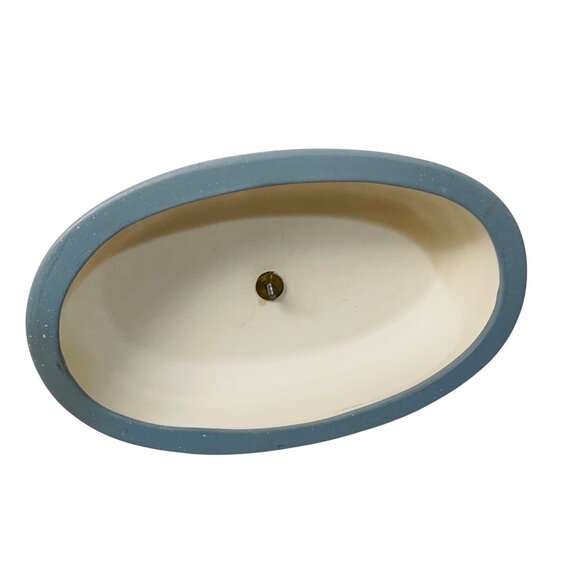 Hoopes  Carousel Horse Figurine Hoopes‎ With Floral Design & Blue Base Signed - Picture 5 of 6